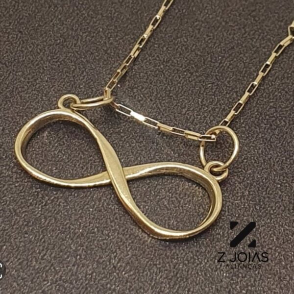 Pingente Infinito Ouro 18k